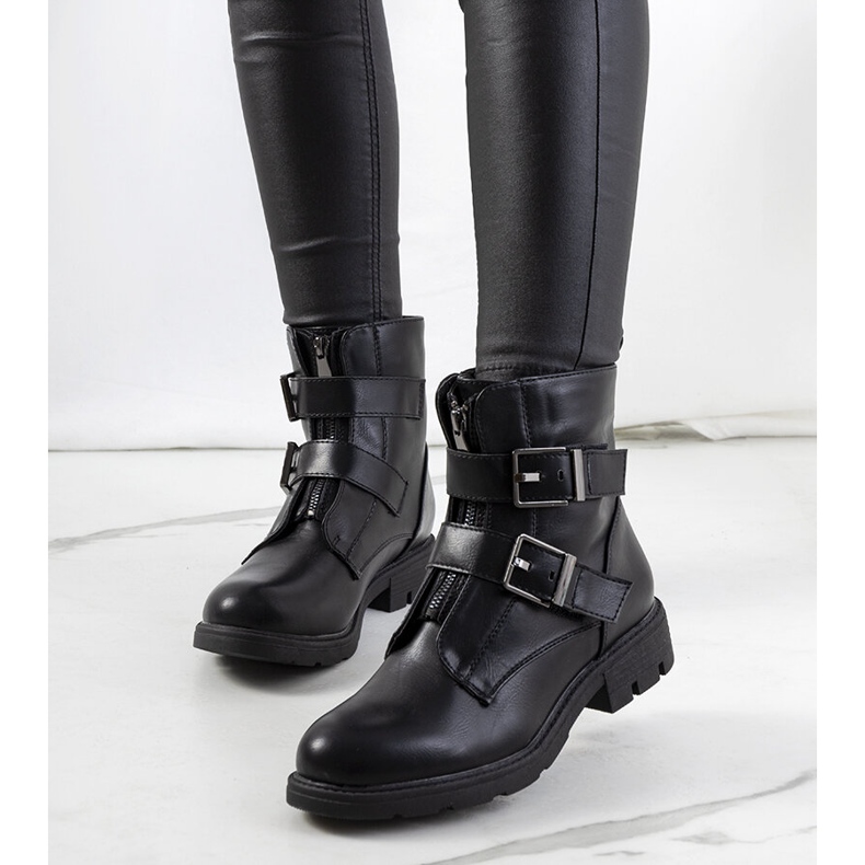 Bottes isolées noires pour femmes par Stewart le noir 1