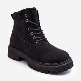 Bottes isolées pour femmes Black Cross Jeans MM2R4012C le noir 1