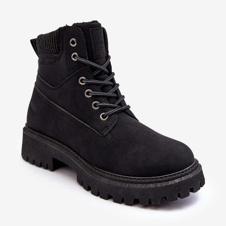 Bottes isolées pour femmes Black Cross Jeans MM2R4012C le noir 1