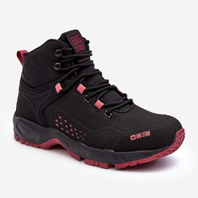 Chaussures de trekking Trappers avec système de mousse à mémoire de forme noir Big Star MM274562 1