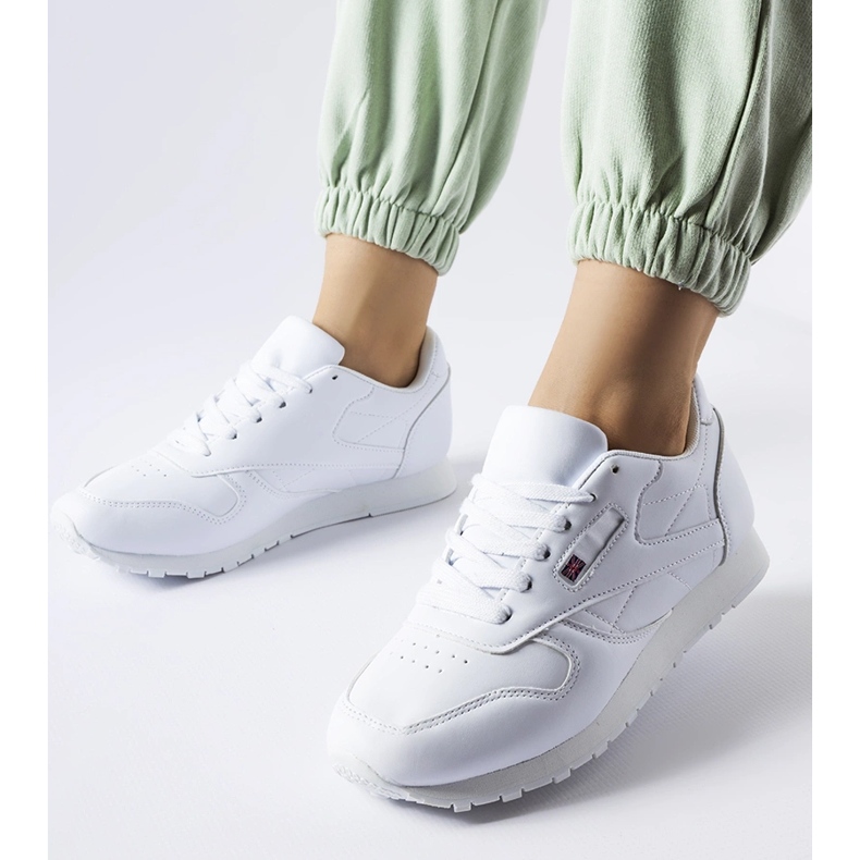 Inna Baskets classiques Poulsen blanches 1