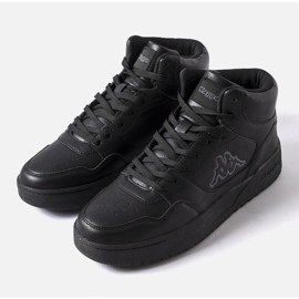Kappa baskets montantes noires Broome 243304 le noir 1