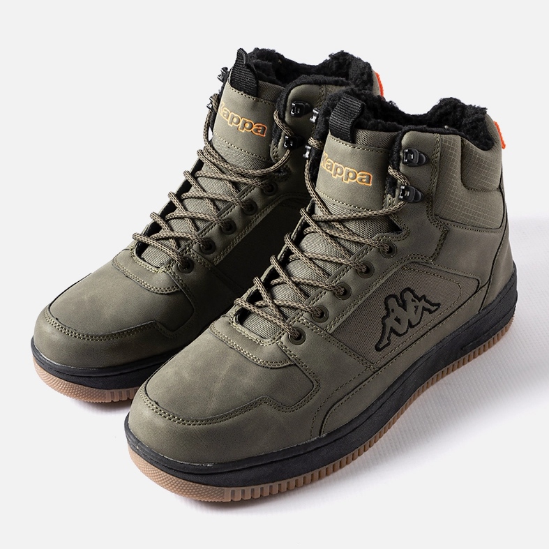 Chaussures isolées vertes Kappa 243046 Fourrure 1