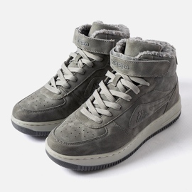 Chaussures de sport isolées grises Kappa 242799 Bash 1