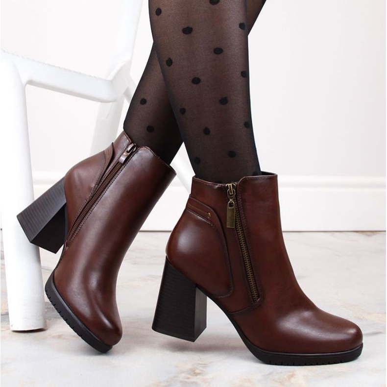 Bottines isolées Sergio Leone W SK425B, marron brun 1