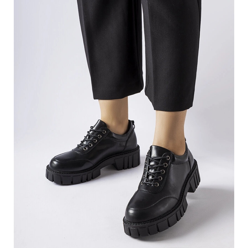 Chaussures Severino classiques massives noires le noir 1