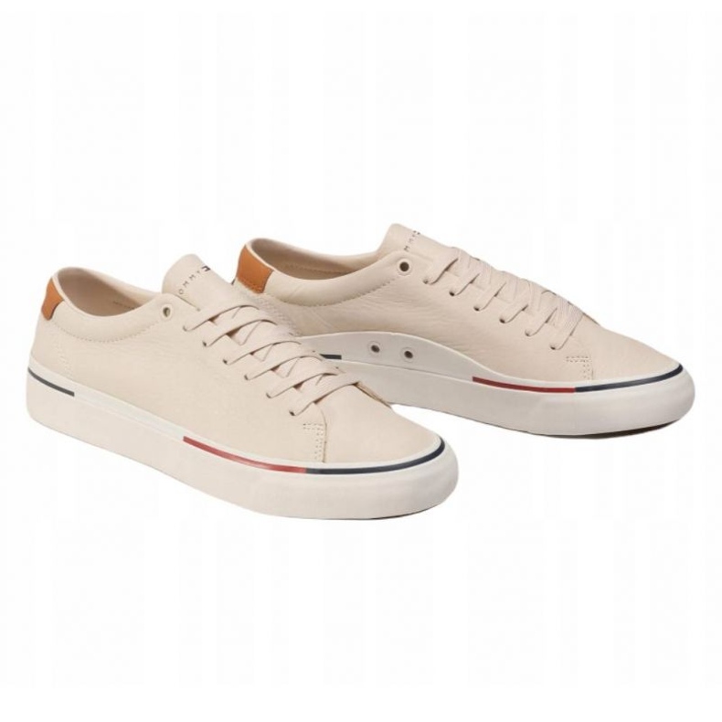 Chaussures Tommy Hilfiger Sneaker FM0FM02855 beige 1 Chaussures Tommy Hilfiger Sneaker FM0FM02855 beige 1