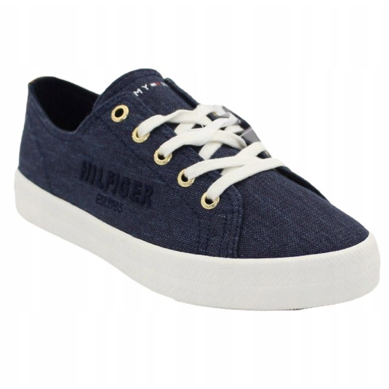Baskets Tommy Hilfiger Basic Sneaker FW0FW05123 bleu 1