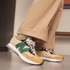 Chaussures New Balance M MS327DB brun 9