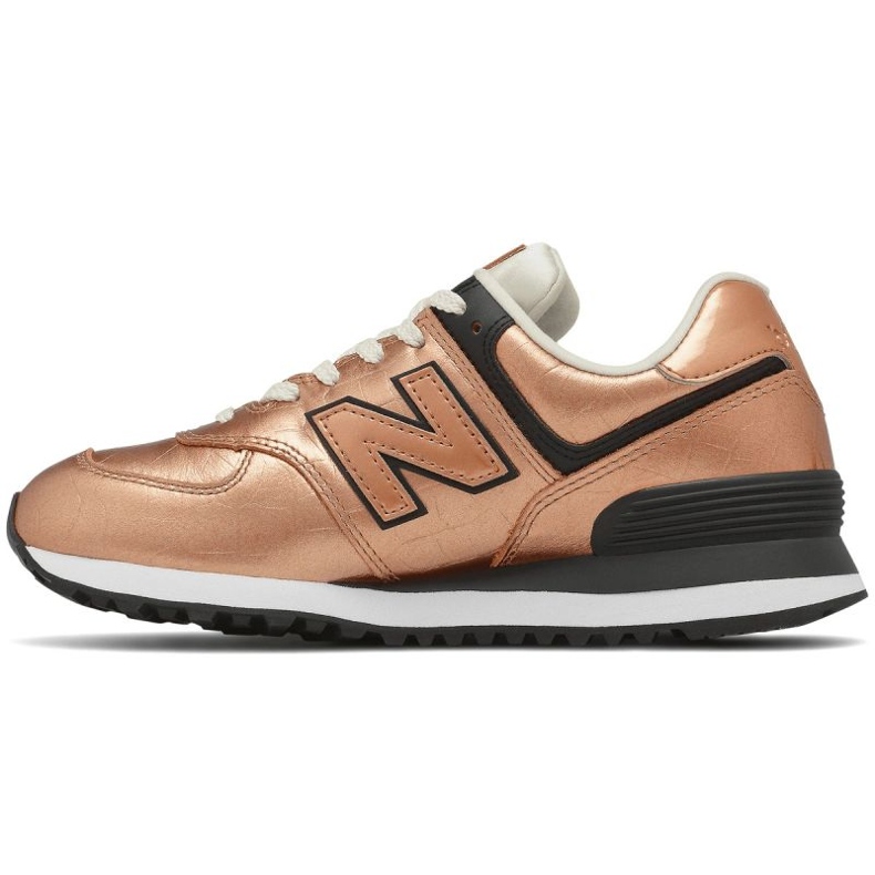 Chaussures New Balance W WL574PX2 doré 1