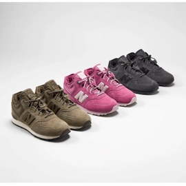 Chaussures isolées New Balance W JrGV574HG1 vert 5