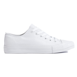 SHELOVET Baskets classiques pour femmes blanche 1