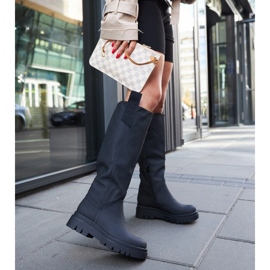 Bottes isolées Jayden noir mat le noir 2
