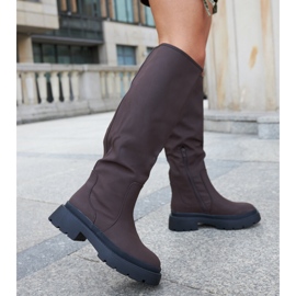 Bottes Edwards classiques marron mat brun 2