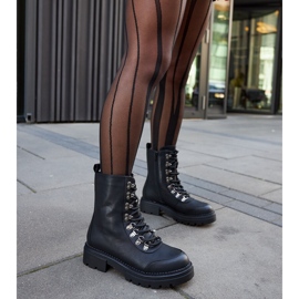 Inna Bottines Concordia isolées classiques noires le noir 2