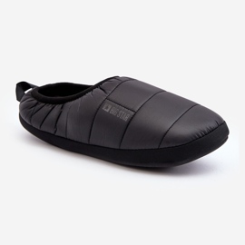 Pantoufles isolées pour hommes noir Big Star KK174363 le noir 1