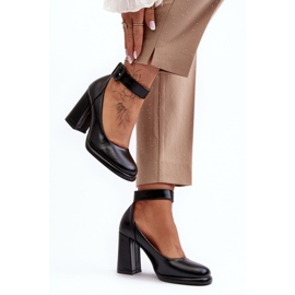 WS1 Escarpins à talons noirs avec boucle Idovana le noir 1