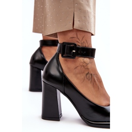 WS1 Escarpins à talons noirs avec boucle Idovana 2