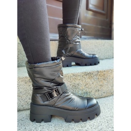 Bottes de neige noires pour femmes le noir 1