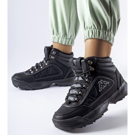 Chaussures noires très chaudes Kappa 242968 Shivoo 1