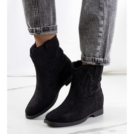 Bottines noires de Wolfpine le noir 1