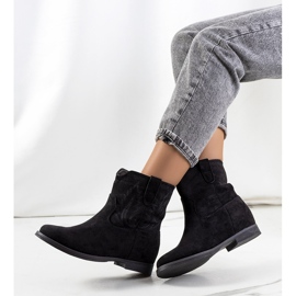 Bottines noires de Wolfpine le noir 2