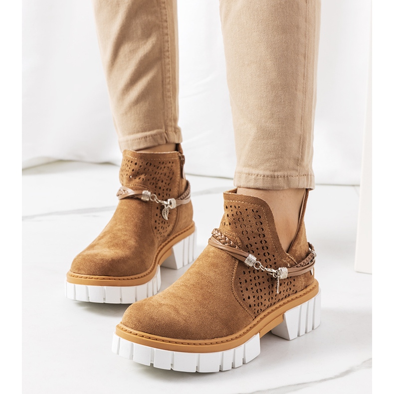 Bottes Langridge marron brun 1