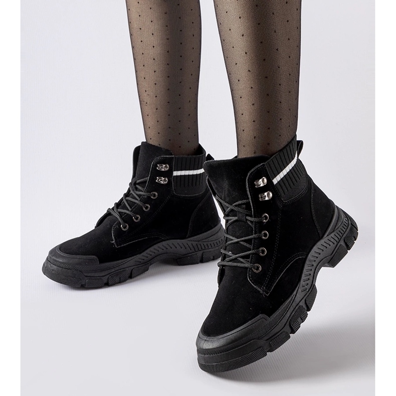 Bottes isolées Tellaro noires 1