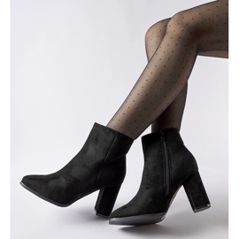 Bottines à talons Torricelli noires le noir 1