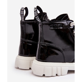 Bottes isolées vernies pour enfants Big Star MM374147 noir 1