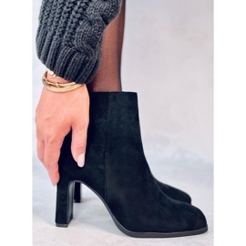 Talons hauts en daim noir Madison le noir 5