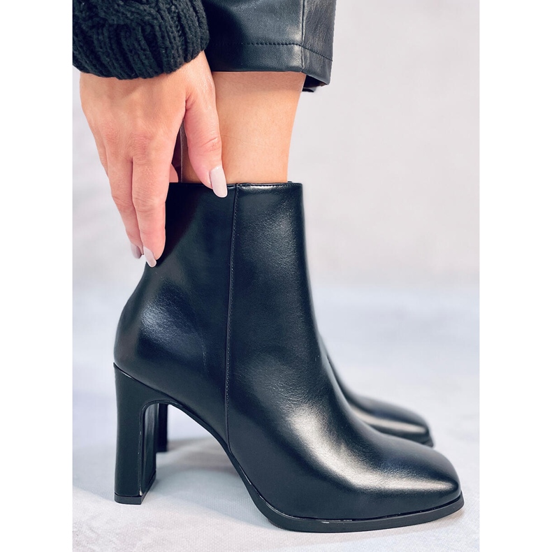 Madison Black Pu talons hauts noir 1