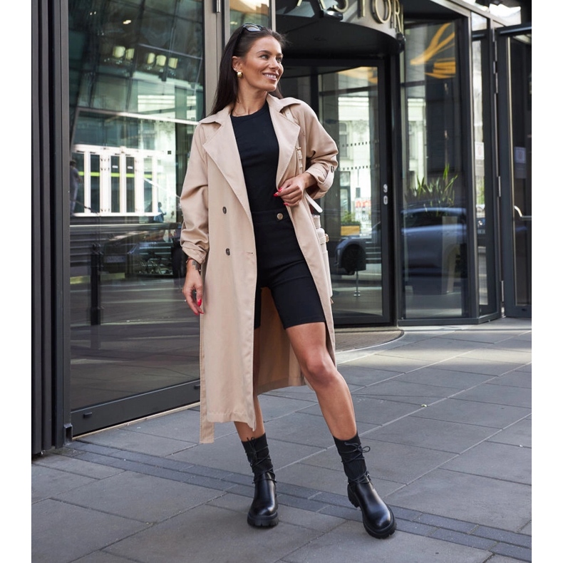 Inna Bottines chaussettes noires Eliot avec liens le noir 1