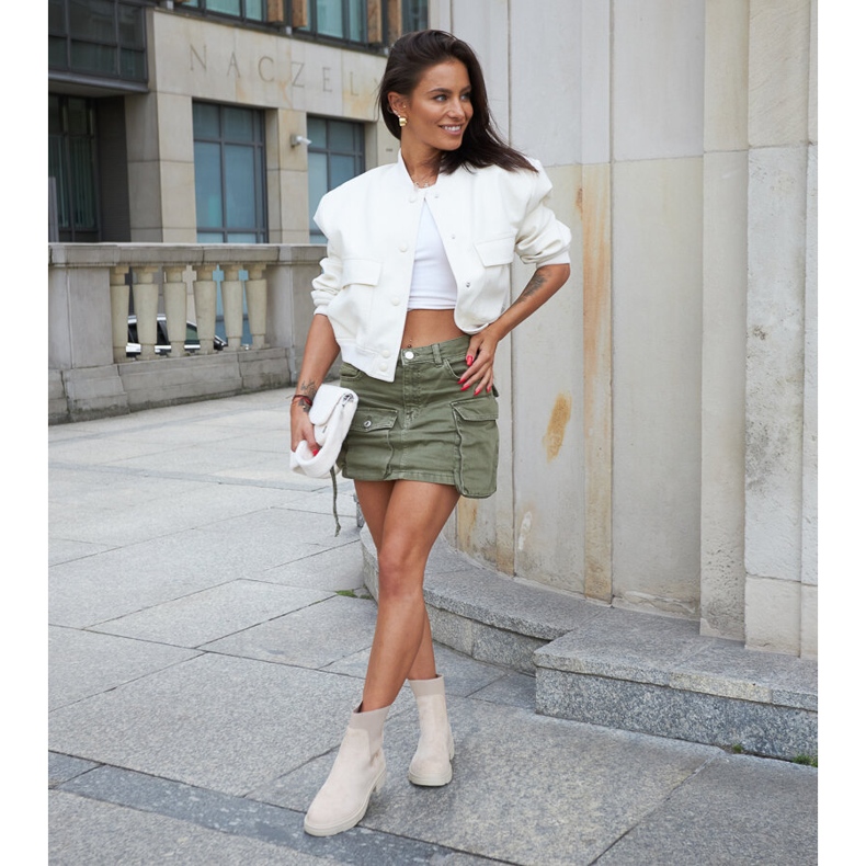 Inna Bottines à enfiler beiges par Adalrico 1 Inna Bottines à enfiler beiges par Adalrico 1