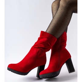 Inna Bottines isolées rouges de Vigilio 1