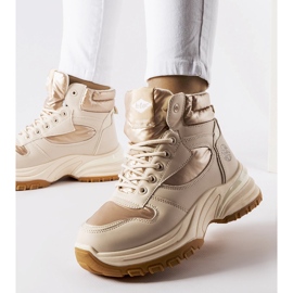 Bottines beiges Lee Cooper LCJ-23-44-1972L 1