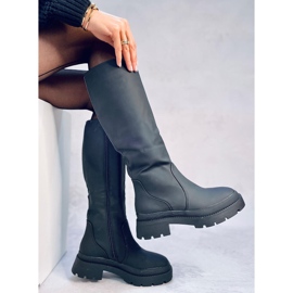Bottes cavalières noires Pionter le noir 2 Bottes cavalières noires Pionter le noir 2