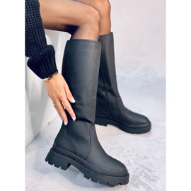 Bottes cavalières noires Pionter 1