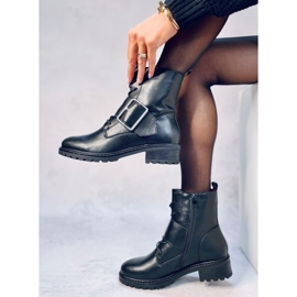 Bottines à lacets Billy Noir le noir 2
