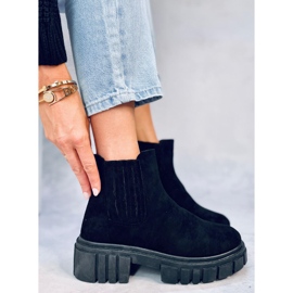 Bottines Jodhpur femme Leigh Black le noir 2 Bottines Jodhpur femme Leigh Black le noir 2