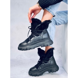 Bottes de neige femme Jarl Noir le noir 2