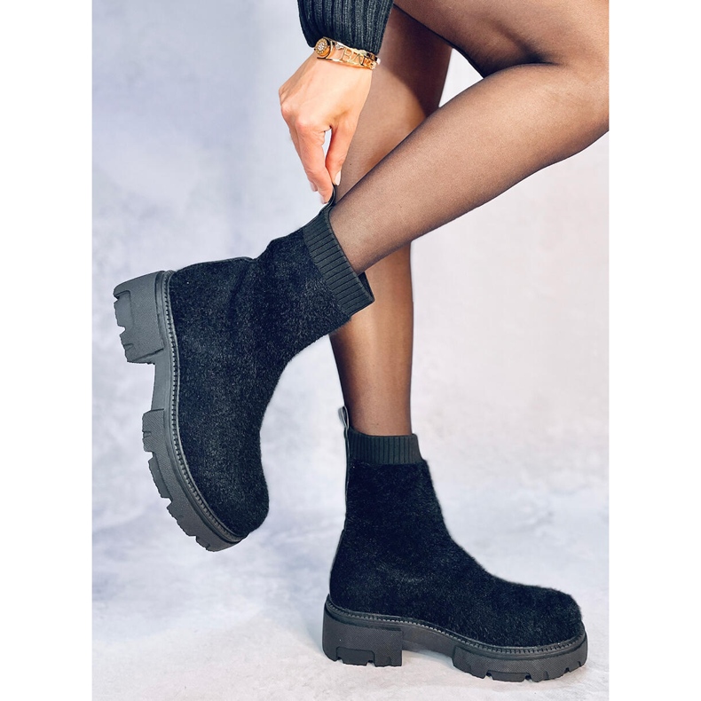 Roanna Bottines chaussettes noires 2