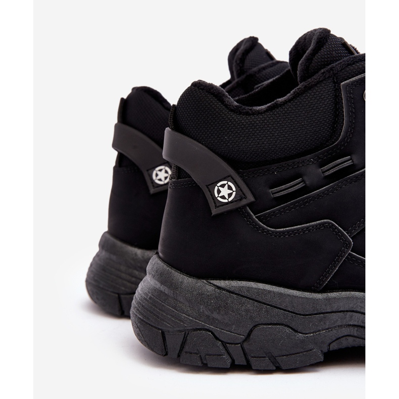 Mckeylor Chaussures de trekking isolées Trappers pour hommes noires Thalinna le noir 2