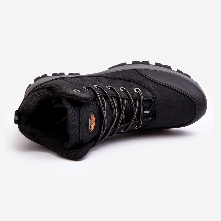 WR1 Chaussures de randonnée classiques pour hommes noires Gometti 2