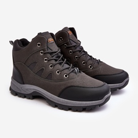 WR1 Chaussures de trekking classiques pour hommes gris Gometti 1