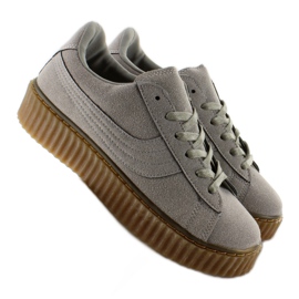 Creepers daim 8149 Gris 3
