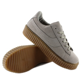 Creepers daim 8149 Gris 4