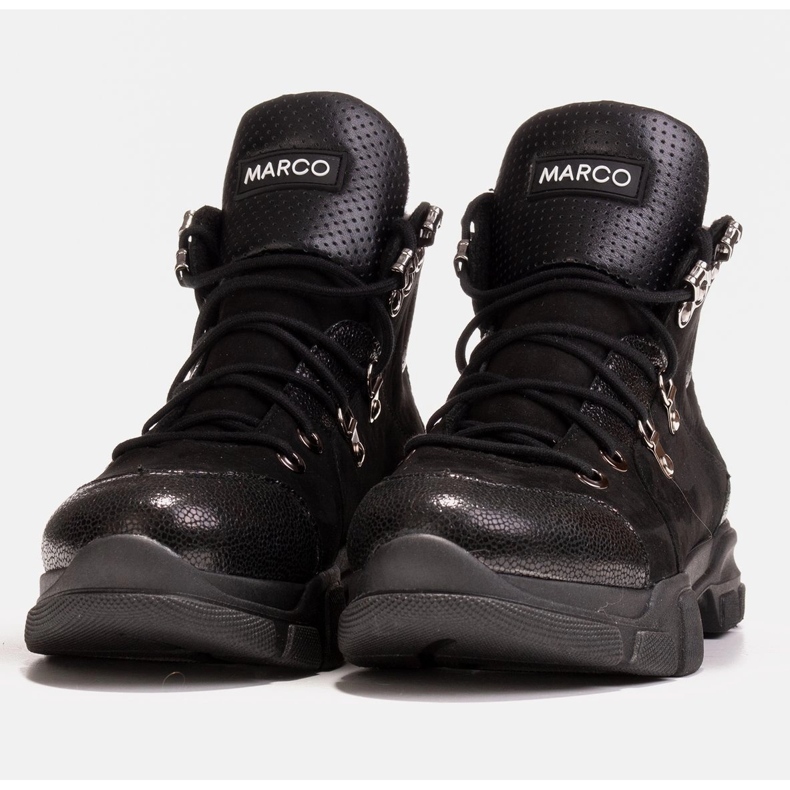 Marco Shoes Bottes de sport pour femmes avec une légère isolation automne-hiver le noir 1 Marco Shoes Bottes de sport pour femmes avec une légère isolation automne-hiver le noir 1
