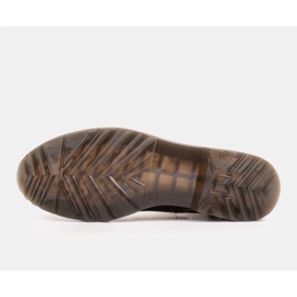 Marco Shoes Bottines hautes, bottines nouées sur une semelle translucide le noir 8