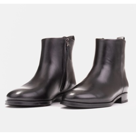 Marco Shoes Bottines classiques à talons bas le noir 3